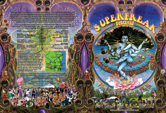 Superfreak Flyer outside