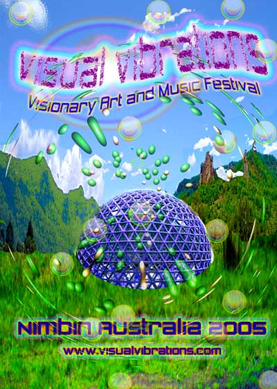 Visual Vibrations Festival Poster